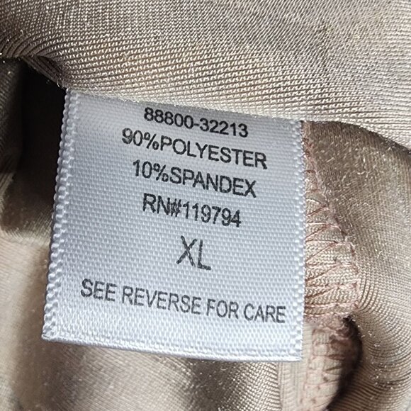 ONE WORLD Purple Orange Sublimation Long Sleeve Velvet Velour Top Womens XL - Picture 7 of 8